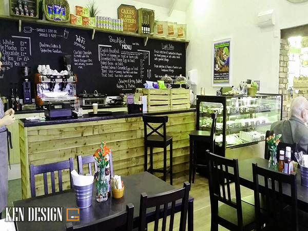 kinh nghiệm thi công quán cafe văn phòng đẹp